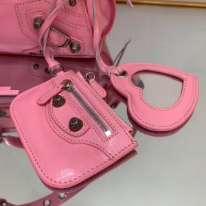 BALENCIAGA NEO CAGOLE 25.9X17.8X11.4cm PINK Bags