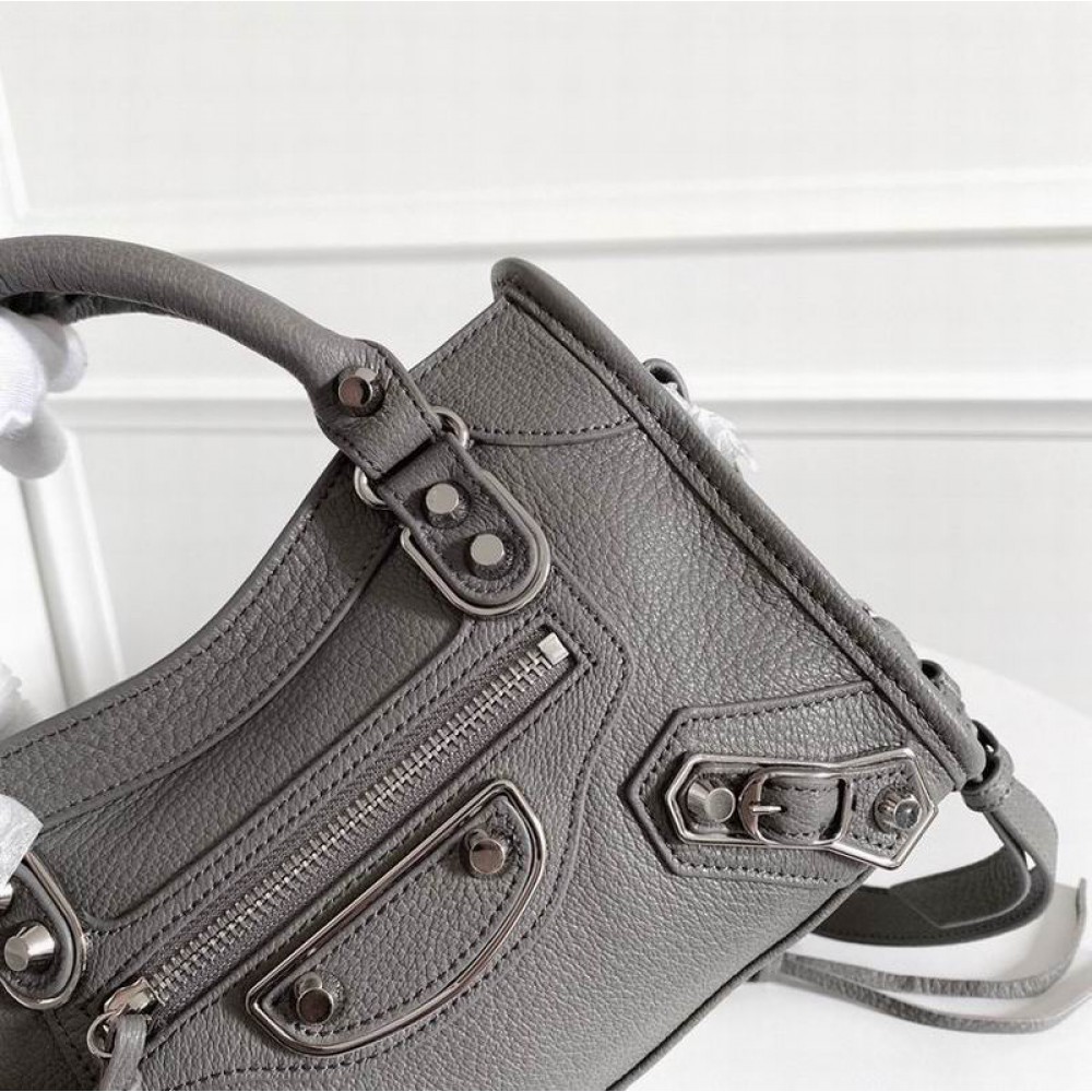 BALENCIAGA CITY BAG 23X15X9CM GREY Bags