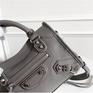 BALENCIAGA CITY BAG 23X15X9CM GREY Bags