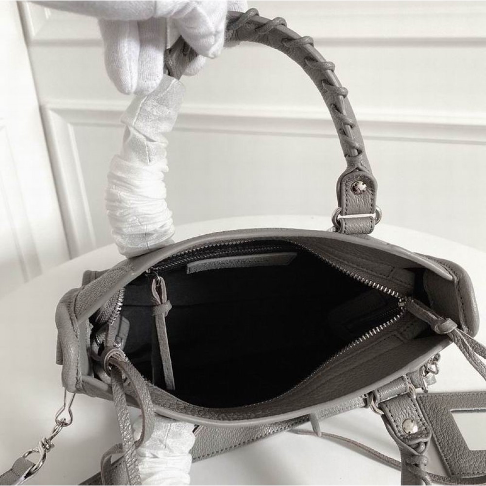 BALENCIAGA CITY BAG 23X15X9CM GREY Bags