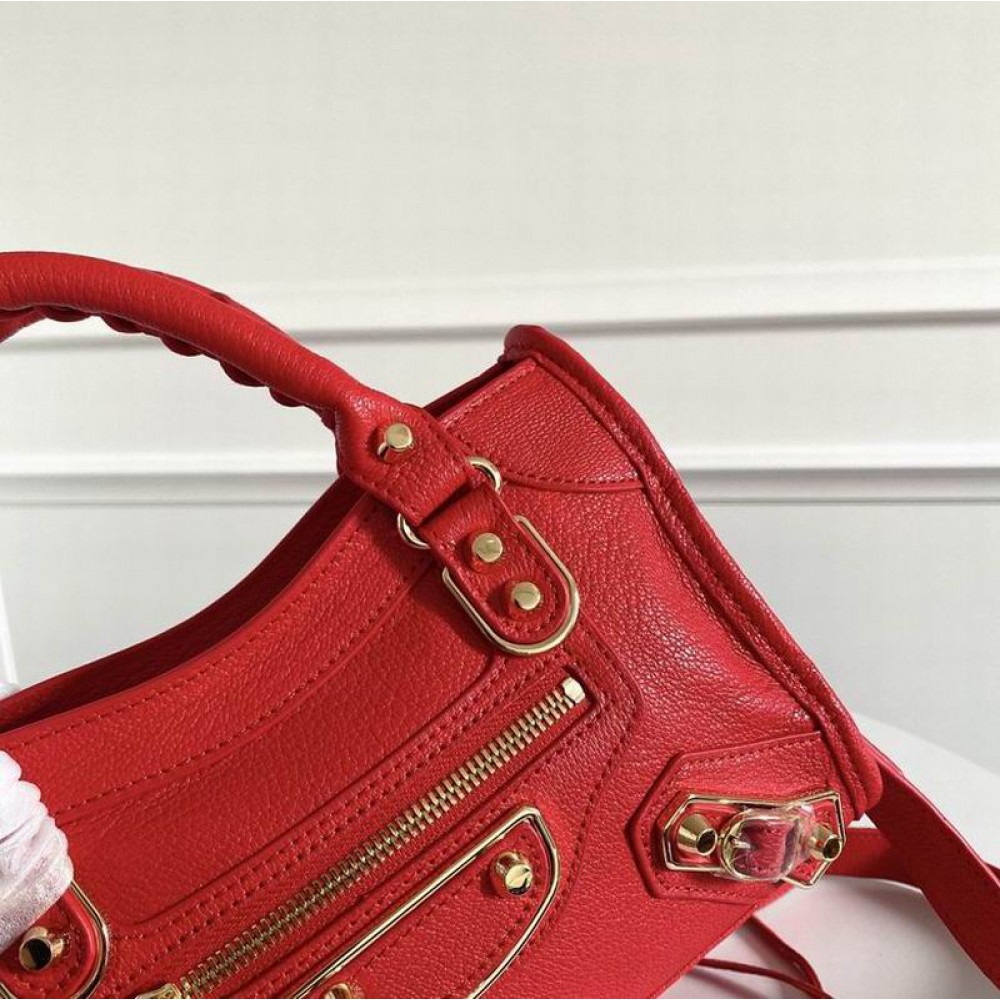 BALENCIAGA CITY BAG 23X15X9CM RED Bags
