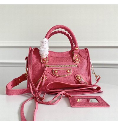 BALENCIAGA CITY BAG 23X15X9CM PINK