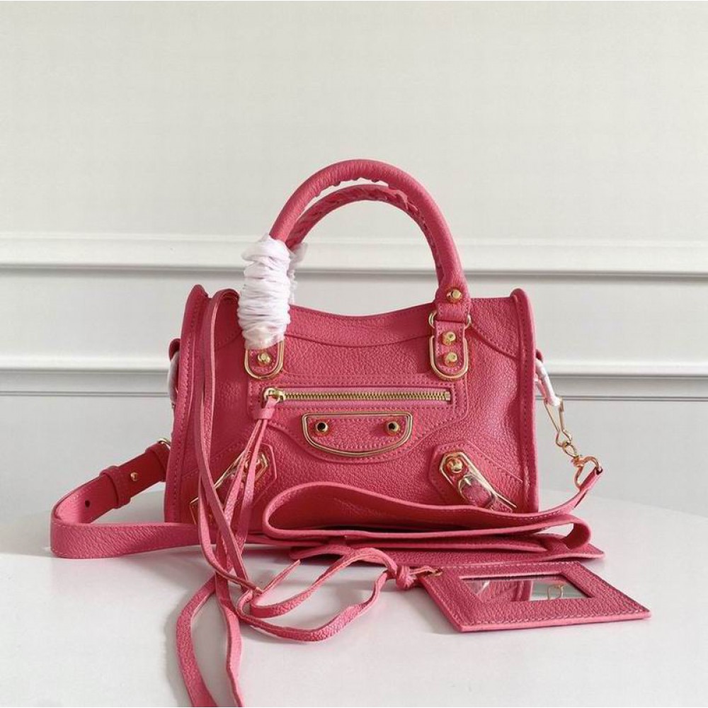 BALENCIAGA CITY BAG 23X15X9CM PINK Bags