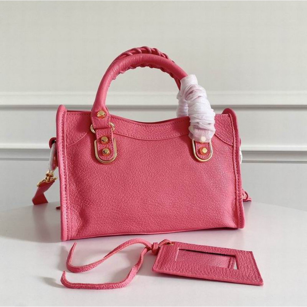 BALENCIAGA CITY BAG 23X15X9CM PINK Bags