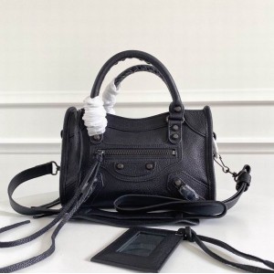 BALENCIAGA CITY BAG 23X15X9CM TOTAL BLACK Bags