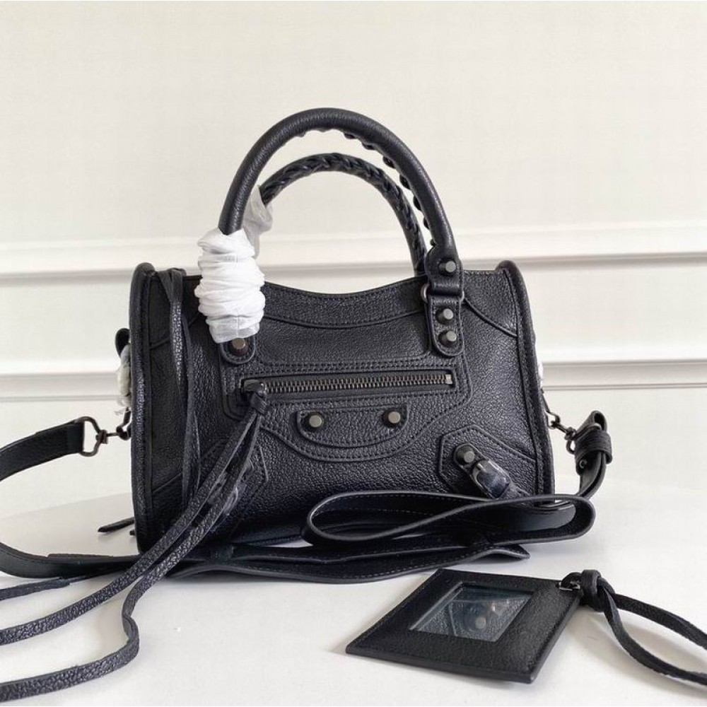 BALENCIAGA CITY BAG 23X15X9CM TOTAL BLACK Bags