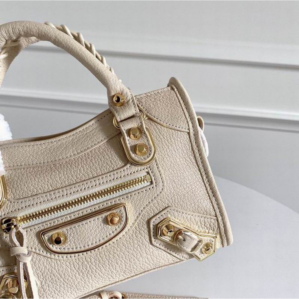 BALENCIAGA CITY BAG 23X15X9CM LIGHT BEIGE Bags