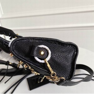 BALENCIAGA CITY BAG 23X15X9CM BLACK GOLD Bags