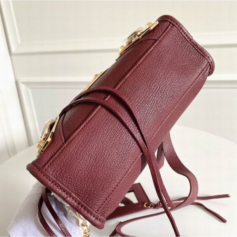 BALENCIAGA CITY BAG 23X15X9CM BORDO Bags