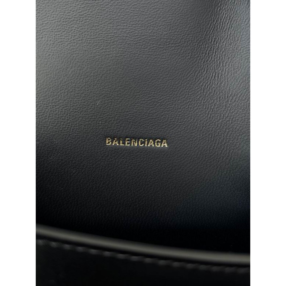 BALENCIAGA HOURGLASS 19CM BLACK Bags