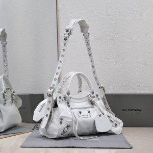 BALENCIAGA CAGOLE 32X21CM WHITE Bags