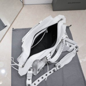 BALENCIAGA CAGOLE 32X21CM WHITE Bags