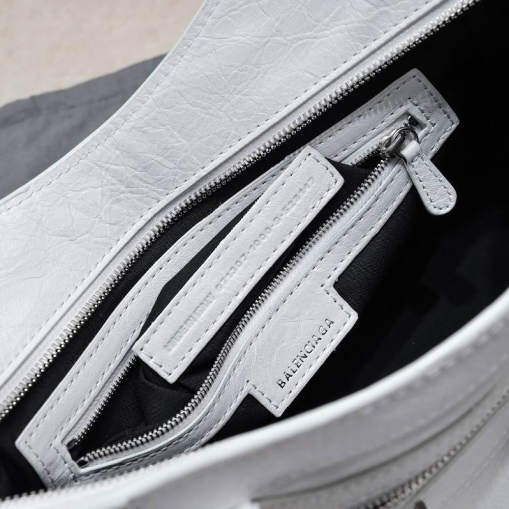 BALENCIAGA CAGOLE 32X21CM WHITE Bags