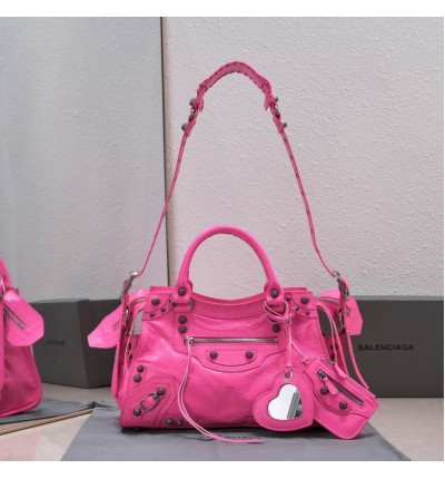 BALENCIAGA CAGOLE 32X21CM PINK
