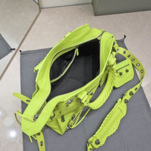 BALENCIAGA CAGOLE 32X21CM LIME Bags