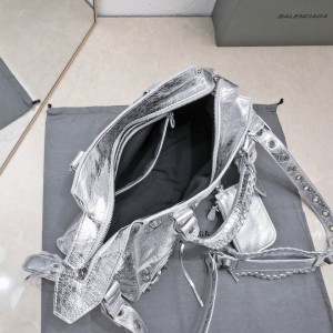 BALENCIAGA CAGOLE 32X21CM SILVER Bags
