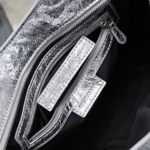 BALENCIAGA CAGOLE 32X21CM SILVER Bags