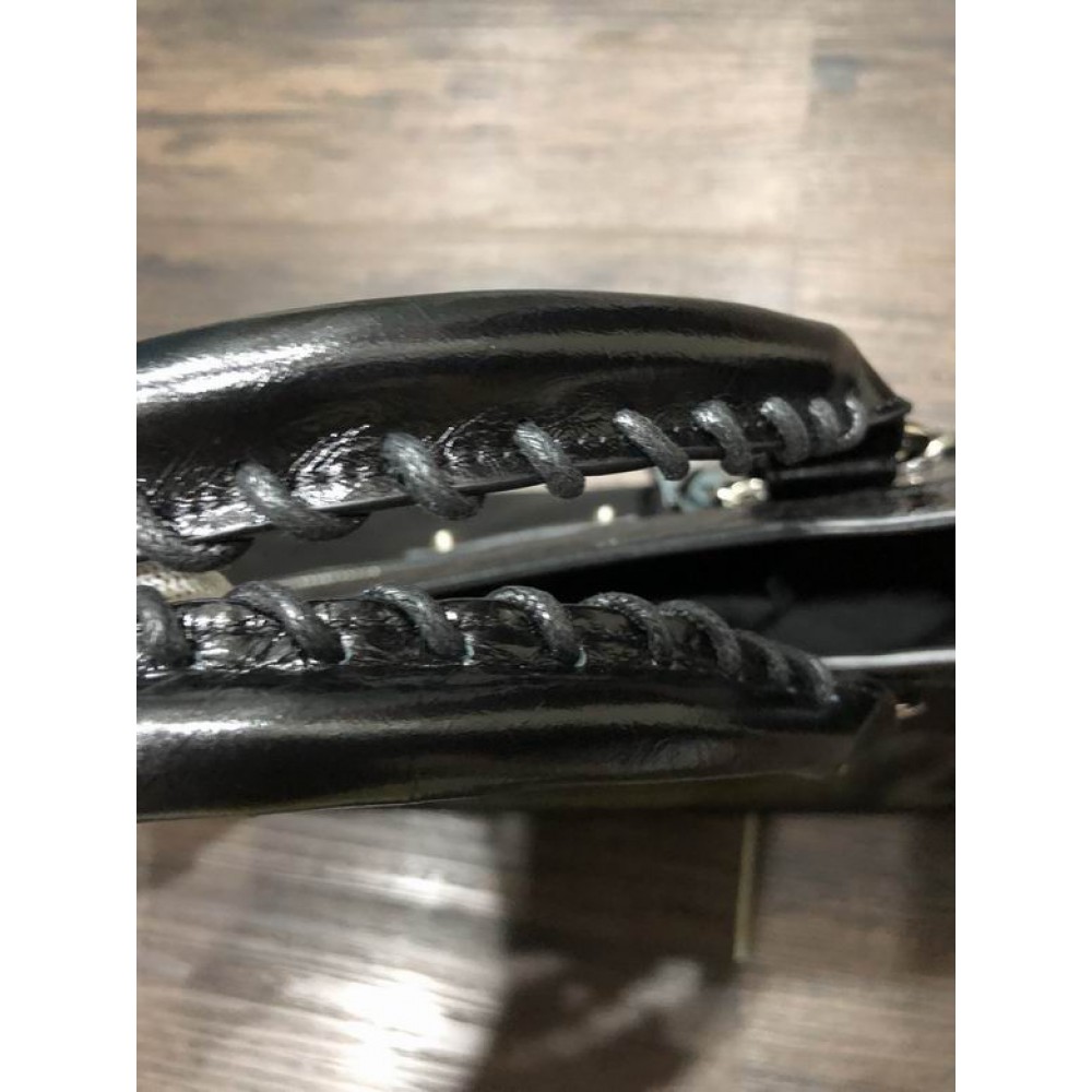 BALENCIAGA CITY BLACK SHINY LEATHER 38CM Bags