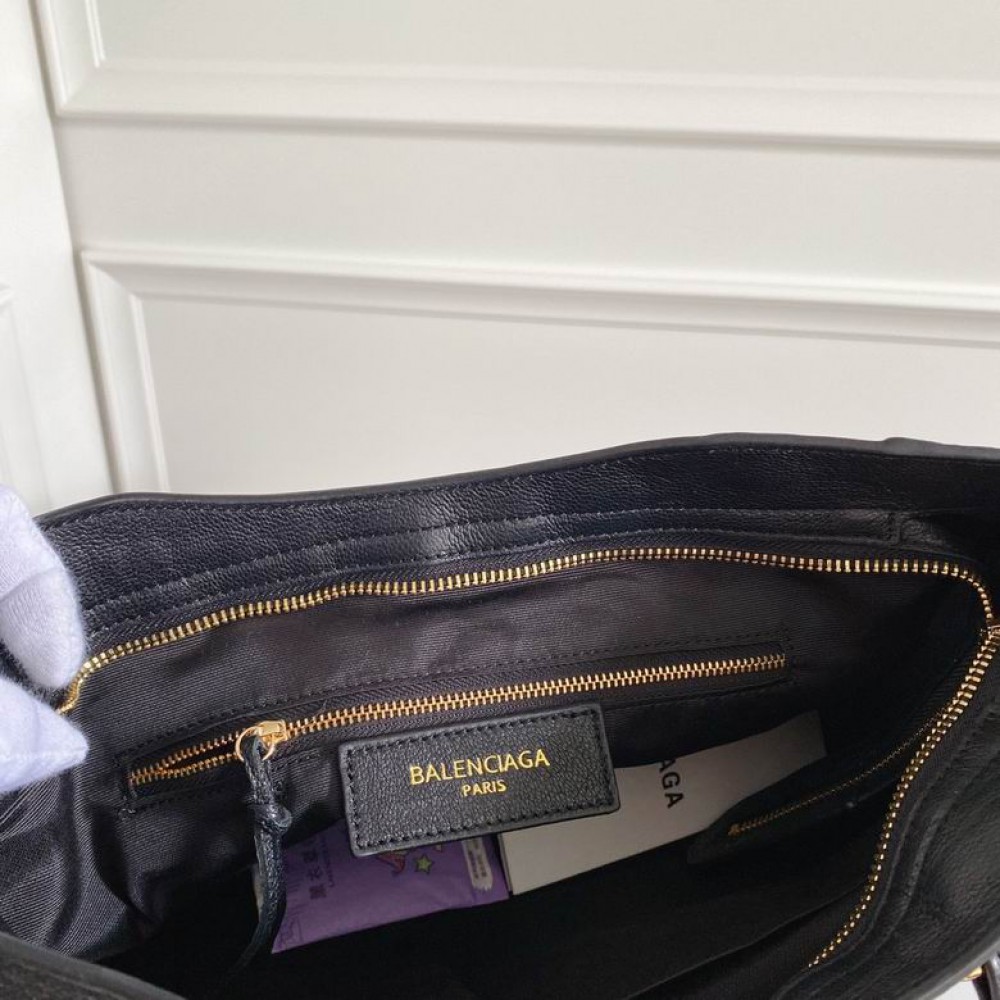 BALENCIAGA CITY 38CM BLACK GOLD Bags