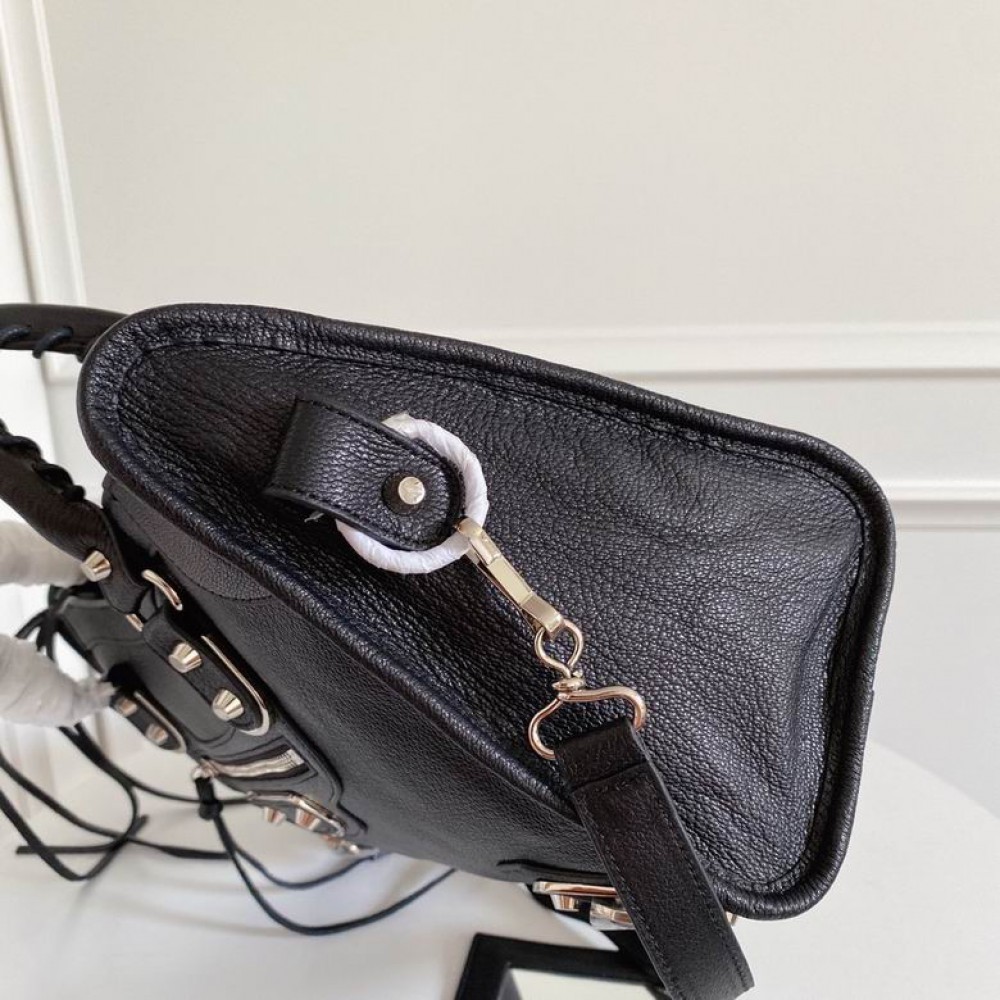 BALENCIAGA CITY 38CM BLACK SILVER Bags