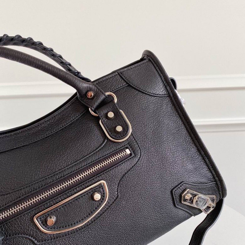 BALENCIAGA CITY 38CM BLACK SILVER Bags