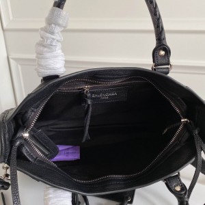 BALENCIAGA CITY 30CM BLACK SILVER Bags