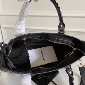 BALENCIAGA CITY 30CM BLACK GOLD Bags