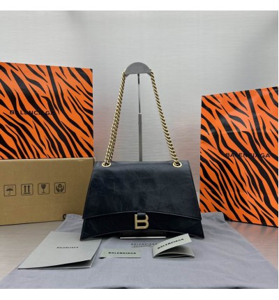 BALENCIAGA CRUSH 31X20CM VINTAGE LEATHER