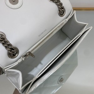 BALENCIAGA CRUSH 25X15CM WHITE Bags