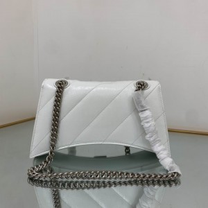 BALENCIAGA CRUSH 25X15CM WHITE Bags