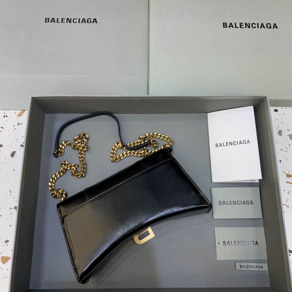 BALENCIAGA CLUTCH 23X14CM BLACK Bags