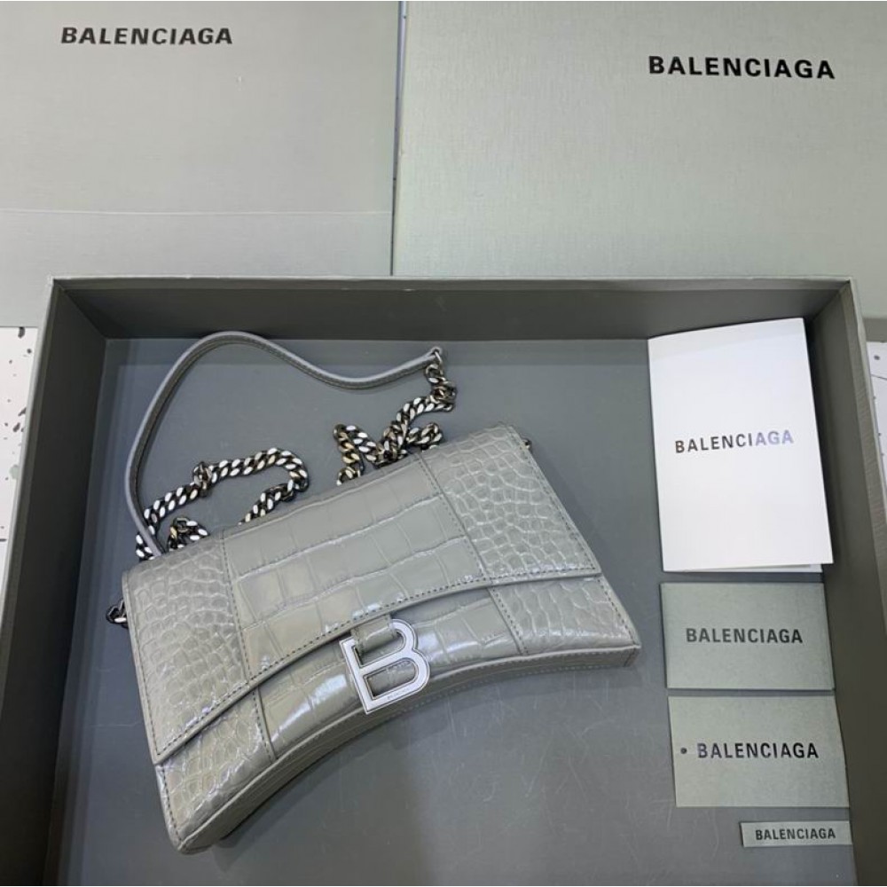 BALENCIAGA CLUTCH 23X14CM GREY Bags