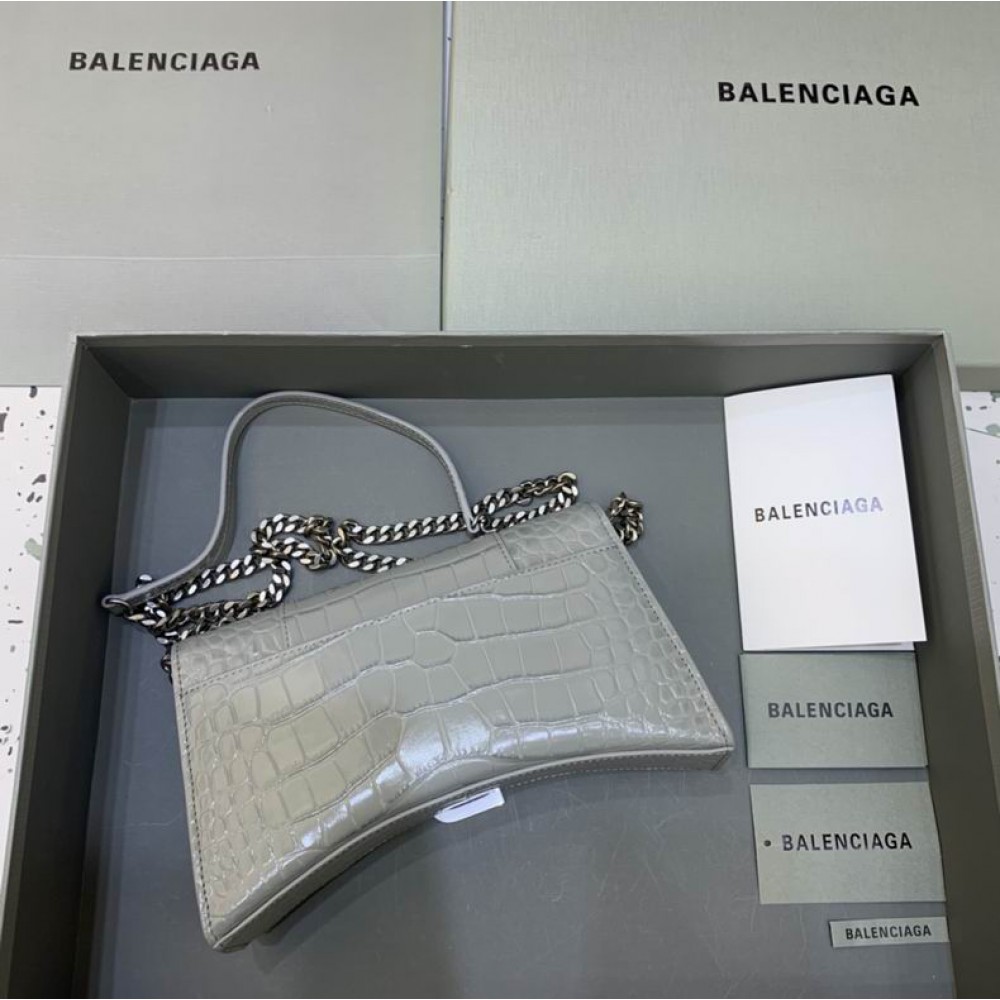 BALENCIAGA CLUTCH 23X14CM GREY Bags