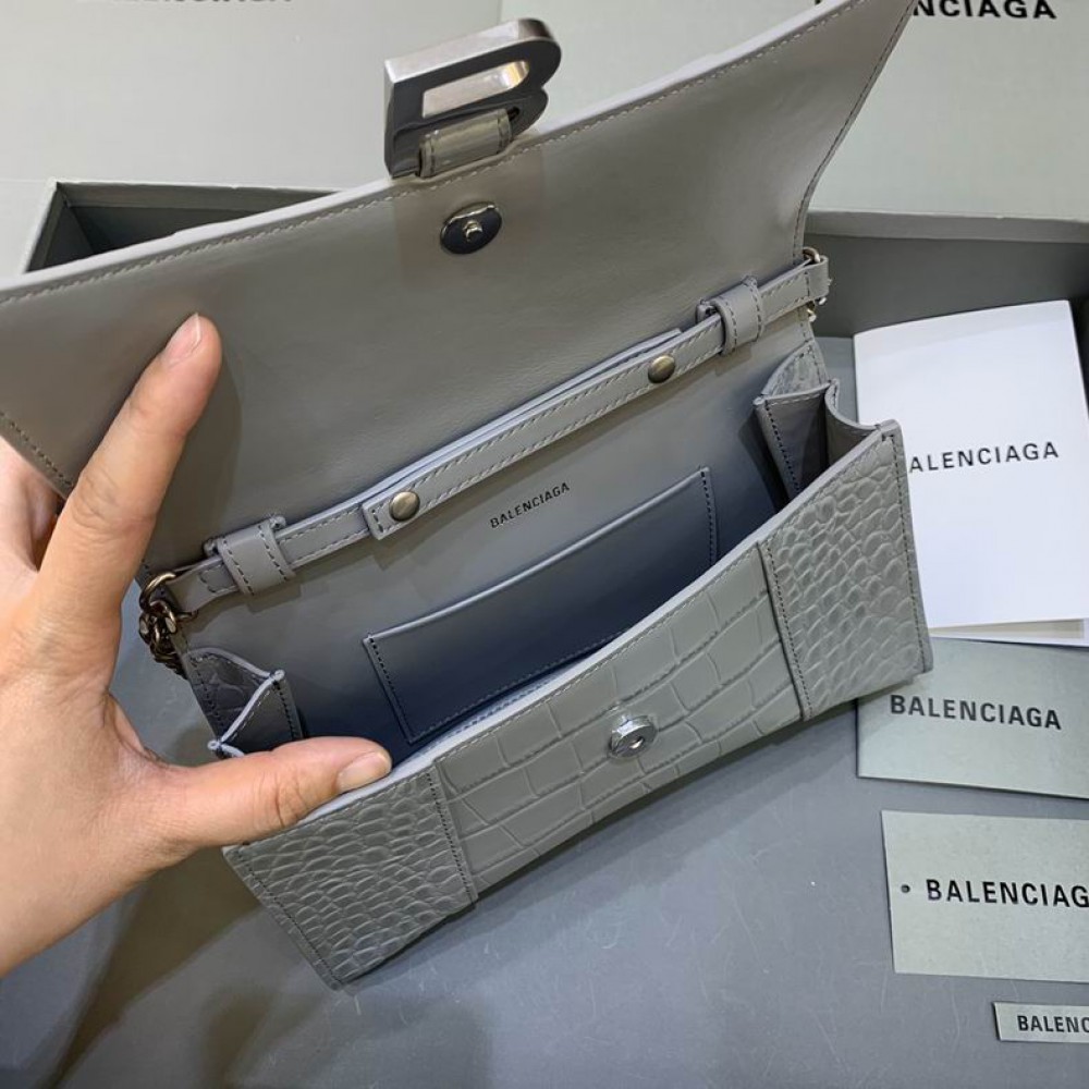 BALENCIAGA CLUTCH 23X14CM GREY Bags