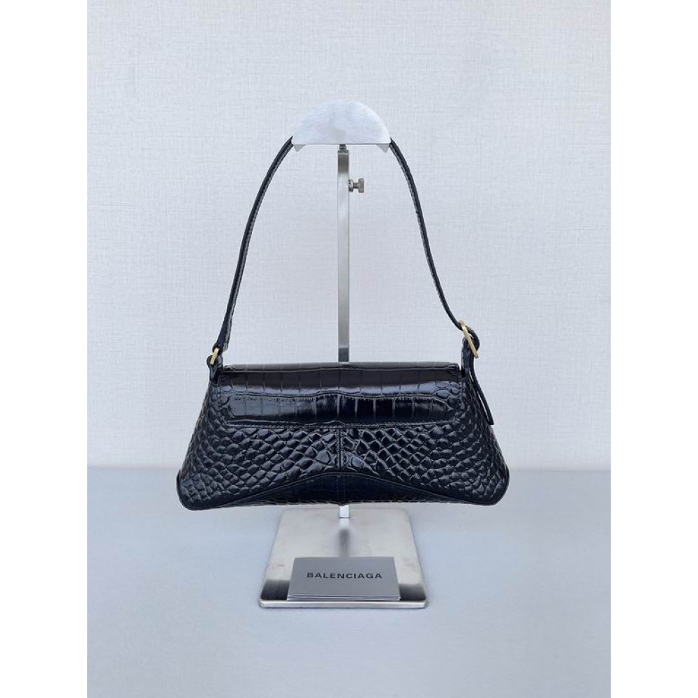 BALENCIAGA CLUTCH 27X15CM CROC EFFECT Bags