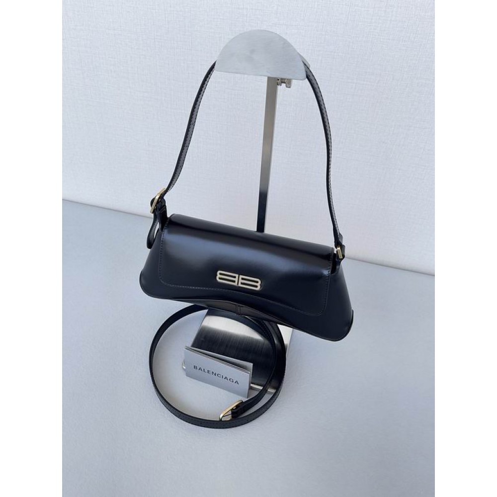 BALENCIAGA CLUTCH 27X15CM BLACK Bags