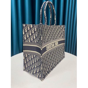 DIOR BOOK TOTE 42CM BLUE Bags