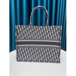 DIOR BOOK TOTE 42CM BLUE Bags