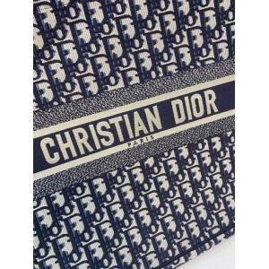 DIOR BOOK TOTE 42CM BLUE Bags
