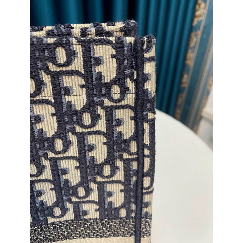 DIOR BOOK TOTE 42CM BLUE Bags