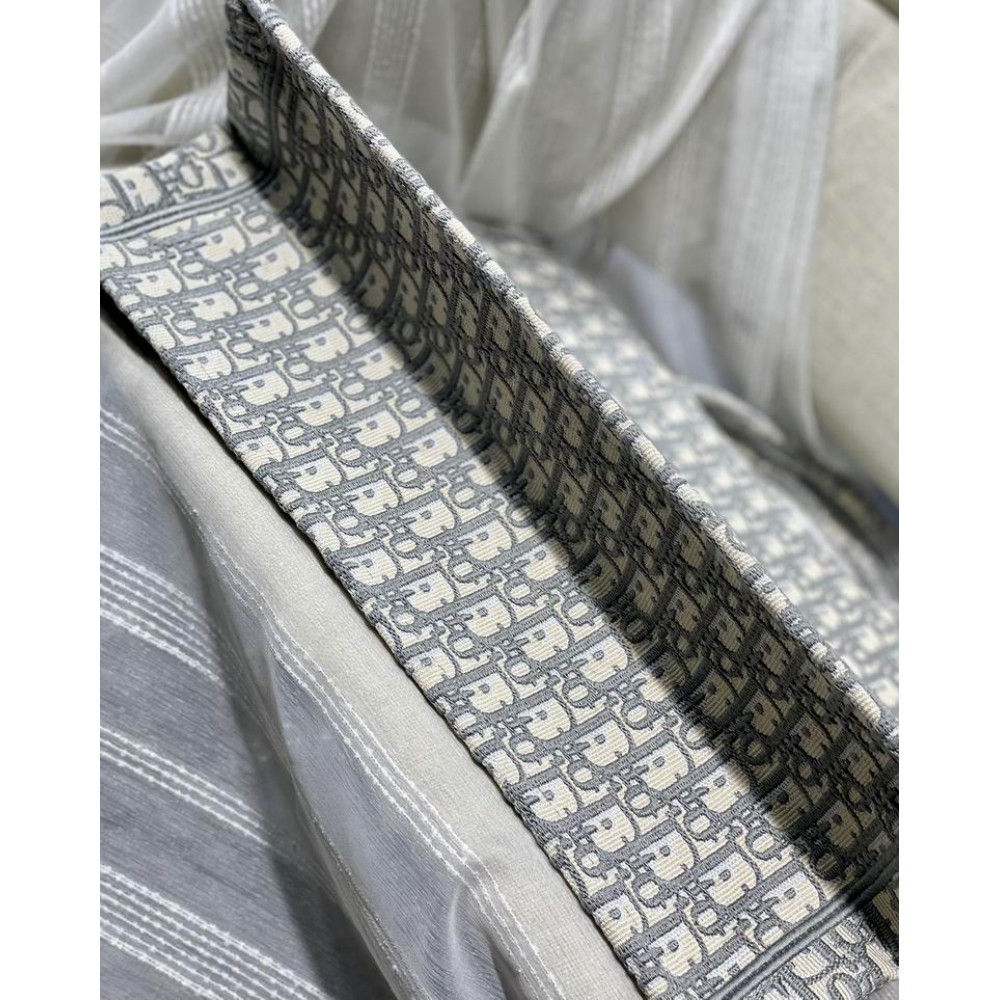 DIOR BOOK TOTE 42CM GREY Bags