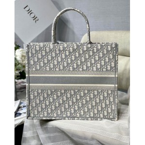 DIOR BOOK TOTE 42CM GREY Bags