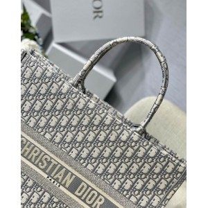 DIOR BOOK TOTE 42CM GREY Bags