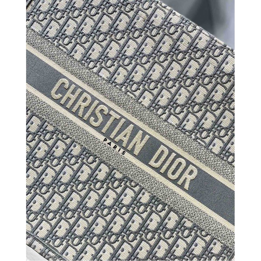 DIOR BOOK TOTE 42CM GREY Bags