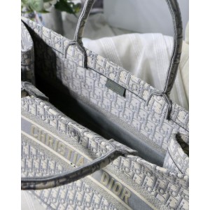 DIOR BOOK TOTE 42CM GREY Bags