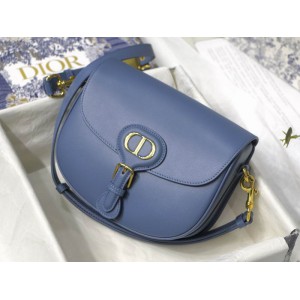 DIOR BOBBY 22CM BLUE Bags
