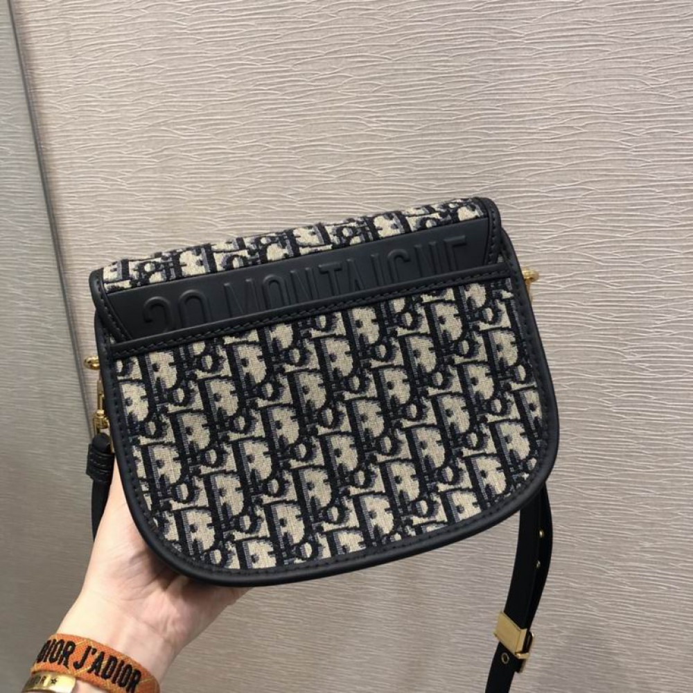 DIOR BOBBY 22CM BLACK PRINT Bags
