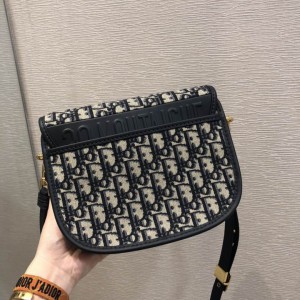 DIOR BOBBY 22CM BLACK PRINT Bags