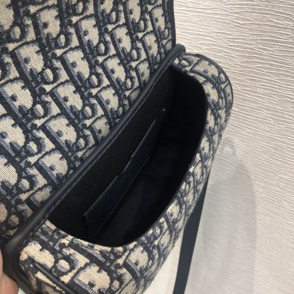 DIOR BOBBY 22CM BLACK PRINT Bags