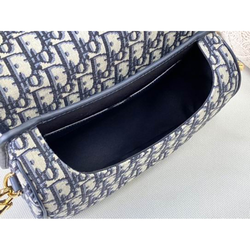 DIOR BOBBY 22CM DARK BLUE Bags